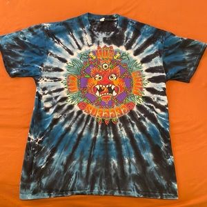 Red Hot Chili Peppers - vintage tee - tie dye